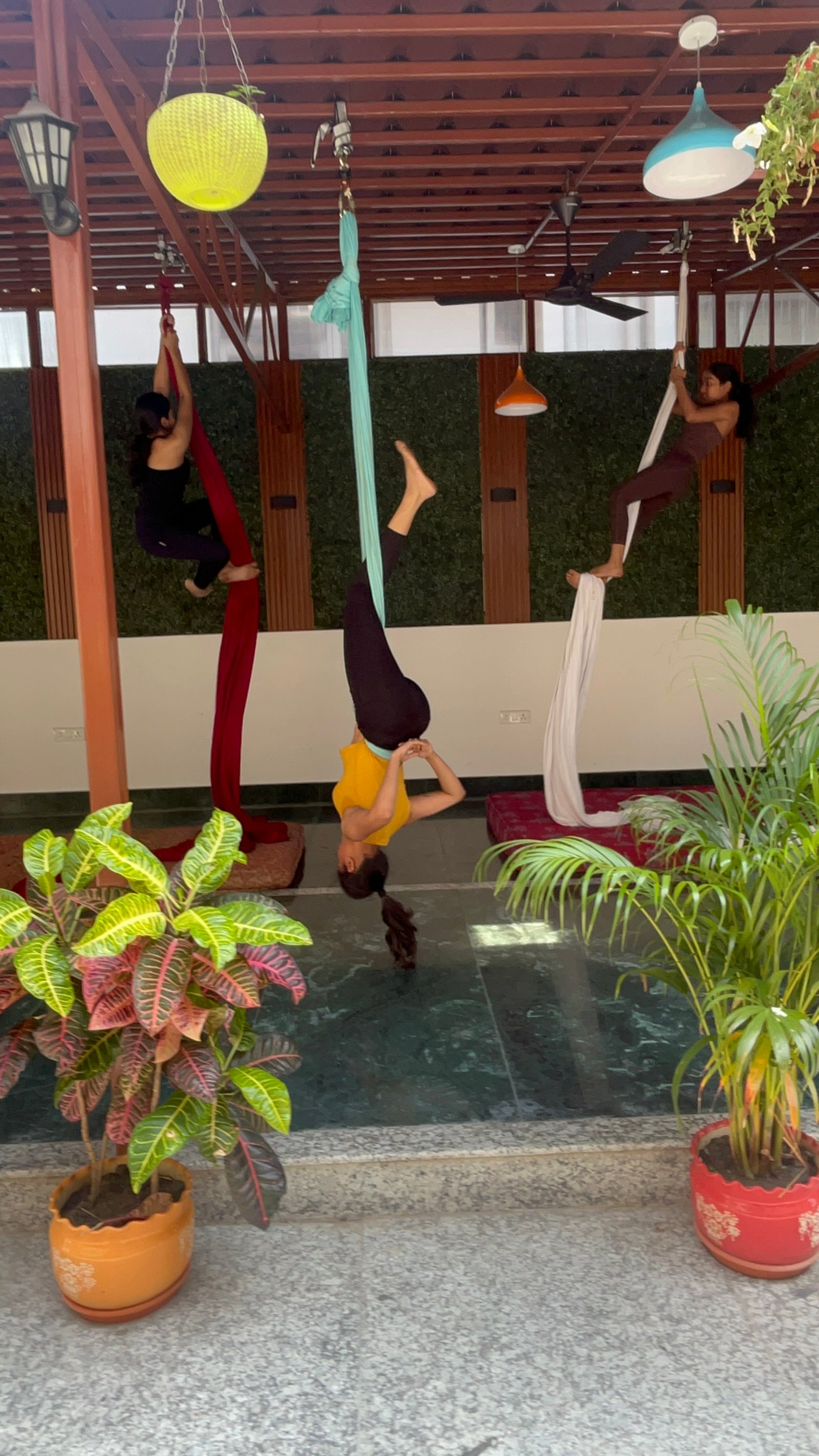Aerial workshops at Kalpana every weekend