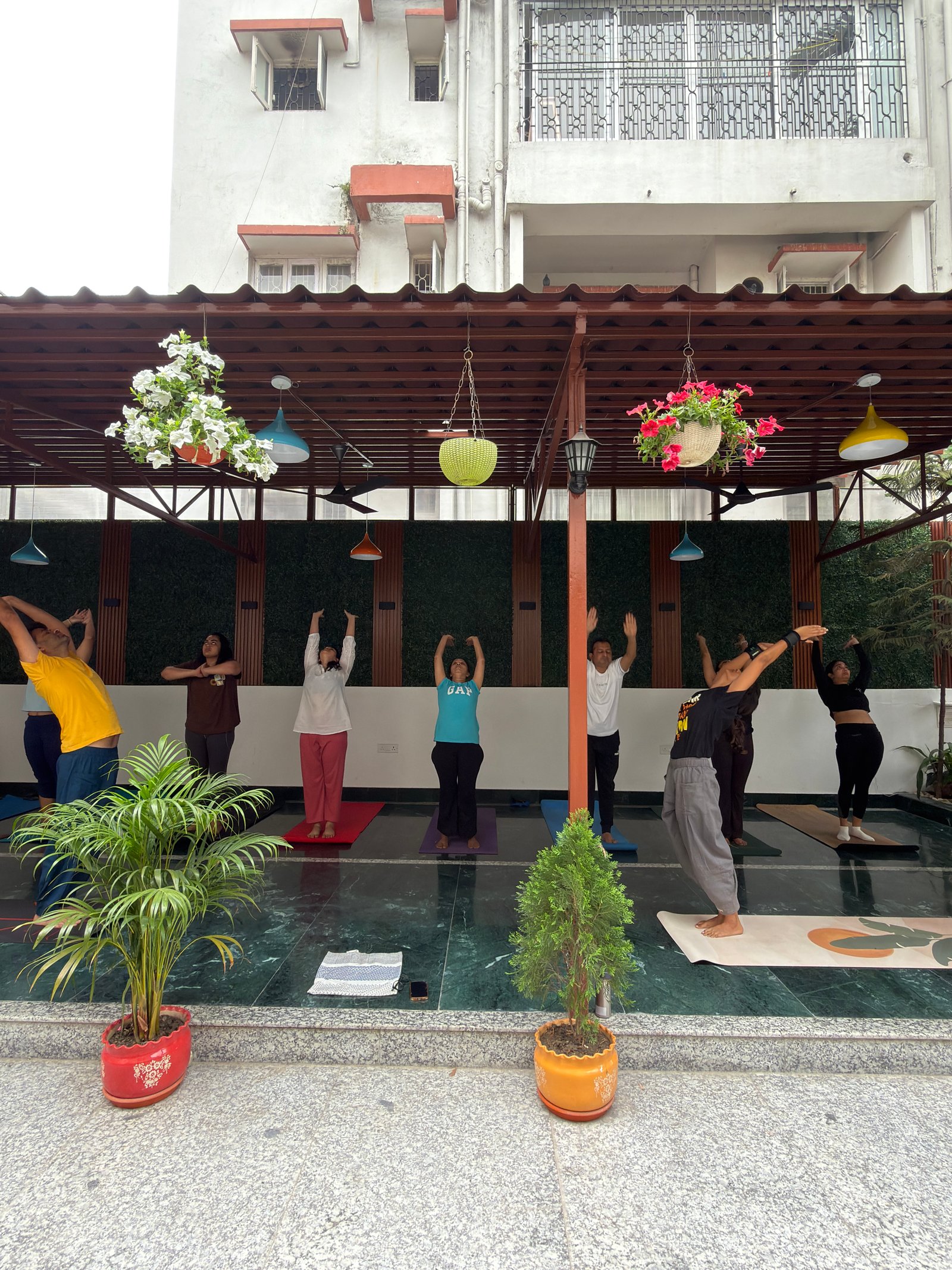 Suryanamaskar Circle